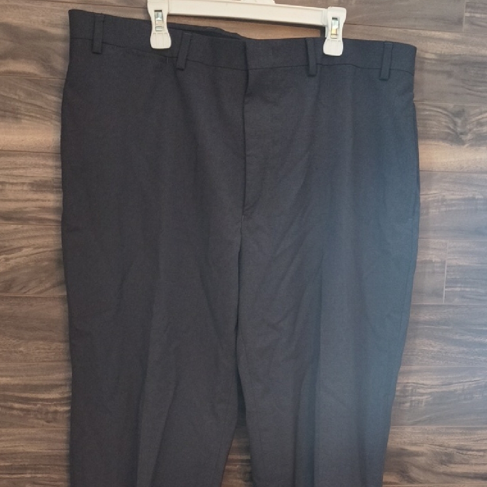 Ralph Lauren Wool Slim Fit Dress Pants - 36W x 32L - Charcoal Gray